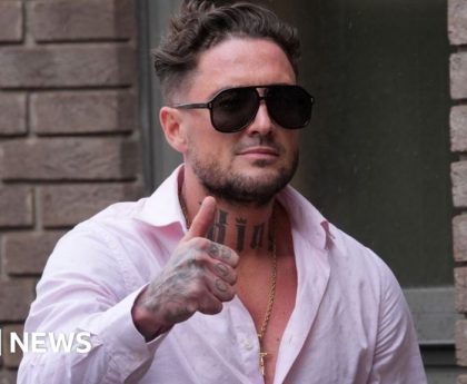 Stephen Bear ordered to pay £27k over sex tape