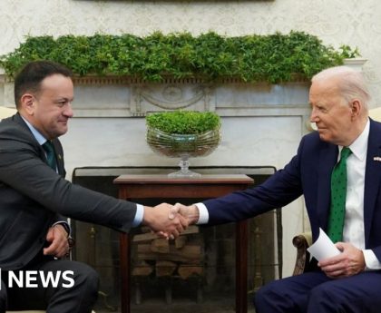 Stormont return 'positive step forward' - Biden