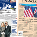 The Papers: NHS budget warning and Hunt 'to keep fuel tax cut'