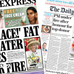 The Papers: Water bosses a 'disgrace' and Easter honours 'row'