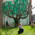 The meaning behind Banksy’s new London tree mural