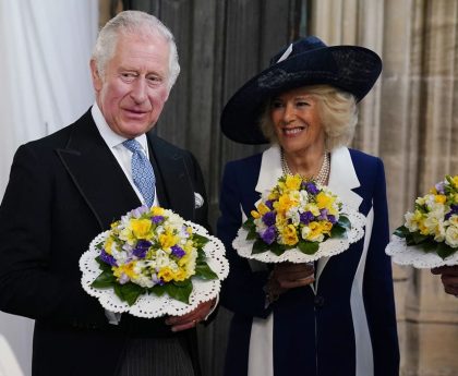 Watch live as King Charles attends Easter Sunday church service alongside royal family