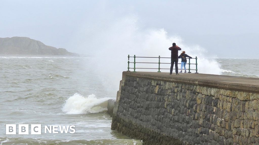 Dozens of UK flights cancelled as Storm Kathleen sweeps in