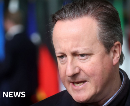 No boots on the ground in Ukraine, says Cameron