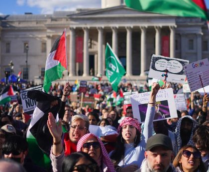 Outrage after Met Police officer says swastikas ‘need to be taken in context’ at pro-Palestine march