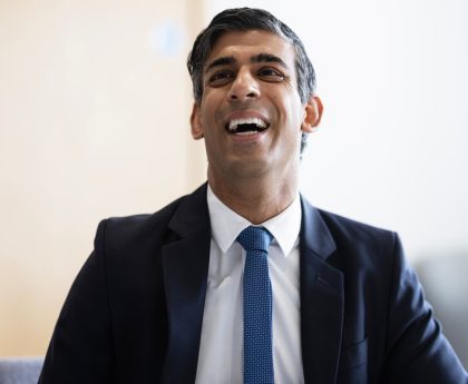 Rishi Sunak laughs off questions about general election date