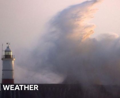 Storm Kathleen: gales and warm weather this weekend