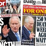 The Papers: 'King's strength' and 'agonising A&E waits'