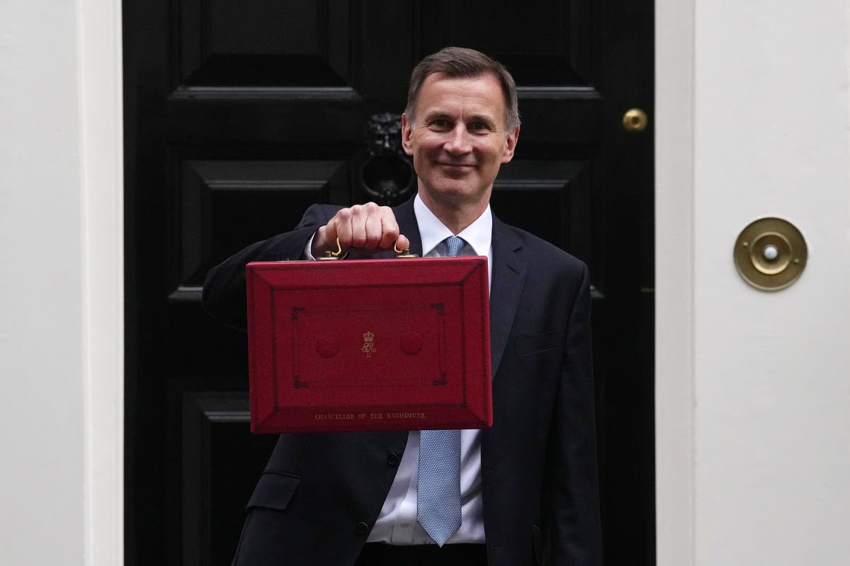 Jeremy Hunt handed £20bn of headroom for tax cuts this March