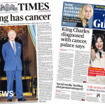 Newspaper headlines: King Charles 'grateful' cancer caught early and 'women dominate Grammys'