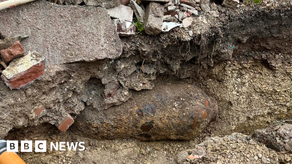 WW2 bomb taken through city and out to sea