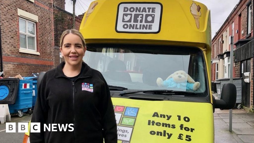 Inside the ice cream van feeding families