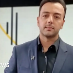 Iranian TV host stabbed outside London home