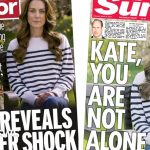 Newspaper headlines: Kate's 'cancer shock' and princess 'getting stronger'