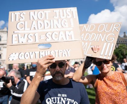 Thousands trapped in flats with Grenfell-style cladding ‘scammed’ by insurers