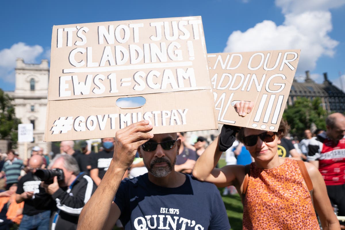 Thousands trapped in flats with Grenfell-style cladding ‘scammed’ by insurers