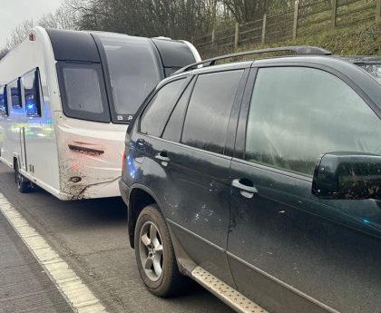 ‘That’s mine!’ - Shocked caravan owner reacts to boy, 11, stopped ‘towing her’ mobile home on M1