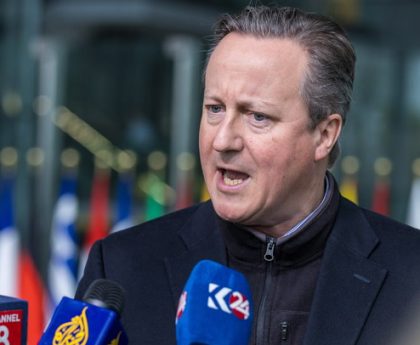 UK should mourn deaths of British aid workers killed in Gaza, says Cameron.mp4